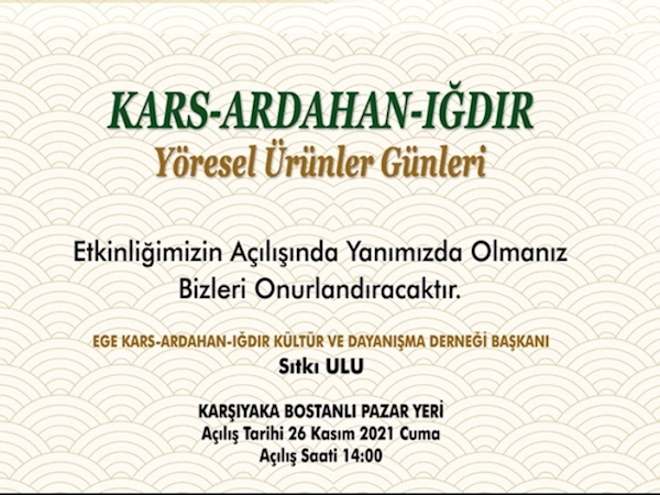 kars ardağan yöresel ürünler günü